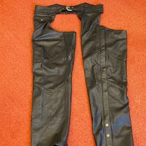 Harley Davidson Mens Leather Chaps